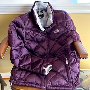 The North Face Womens Puffer - Eggplant/Purple